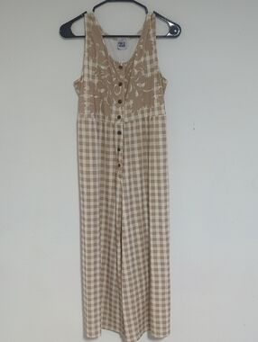 HAE HAWAII Palaka Kuiki Jumper Beige